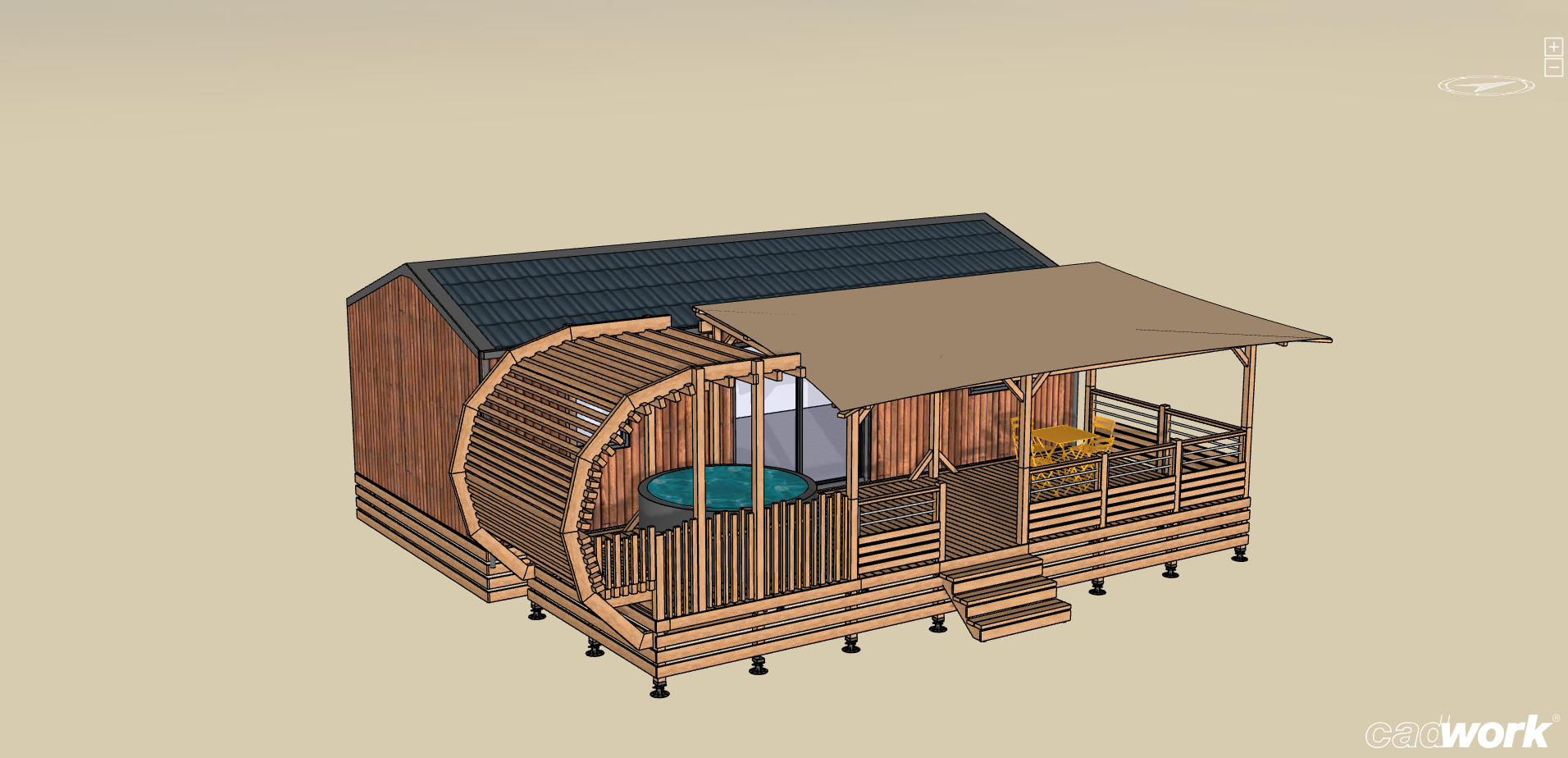 Camping Giens Mobilheim OCÉANE SPA